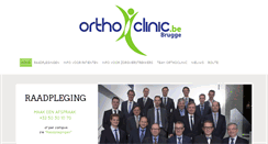 Desktop Screenshot of orthoclinic.be